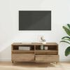 vidaXL TV Cabinet with Drawer Artisan Oak 39.37 x 13.58 x 17.52 in