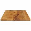vidaXL Table Top 27.6"x19.7"x1" Rectangular Solid Wood Mango