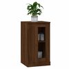 vidaXL Sideboard Set of 2 Brown Oak Engineered Wood Medium Storage