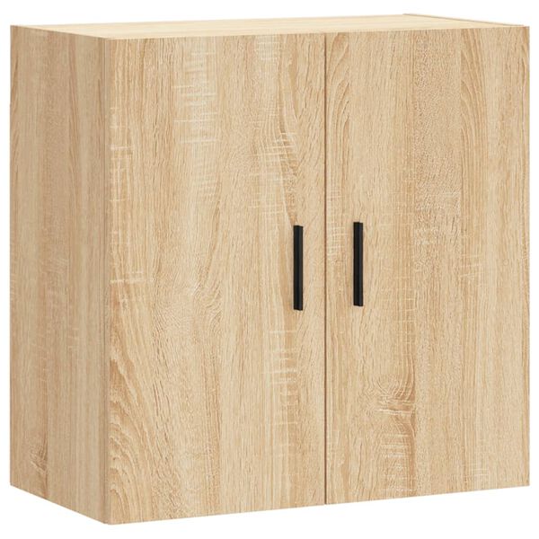 vidaXL Wall Cabinet Sonoma oak Engineered wood Medium Wall Cabinet