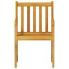 vidaXL Garden Dining Set 5 pcs Brown solid acacia wood