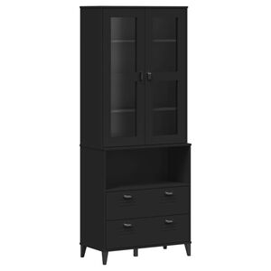 vidaXL Highboard Black