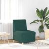vidaXL Modular Sofa Unit Armless 2 pcs Dark Green