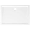 vidaXL Rectangular ABS Shower Base Tray White 27.6"x39.4"