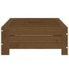vidaXL Parasol Base Cover Honey Brown Solid Pine Wood Standard