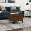 vidaXL Coffee Table Brown Oak Engineered Wood Compact Coffee Table
