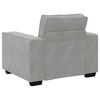 vidaXL Sofa 3 pcs Light Grey Linen-blend Fabric