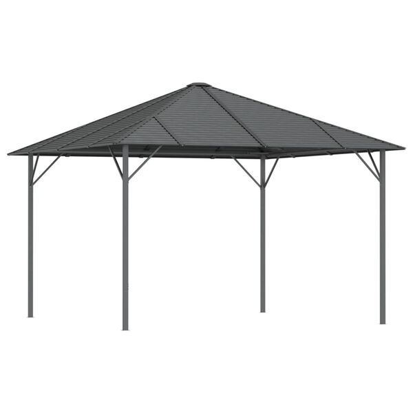 vidaXL Gazebo Anthracite