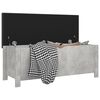 vidaXL Storage Box Concrete Gray