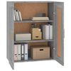 vidaXL Wall Cabinet Grey Sonoma Engineered wood Medium Wall Cabinet