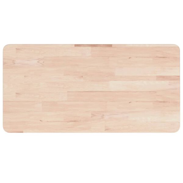 vidaXL Bathroom Countertop 80x40x1.0 " Untreated Solid Wood