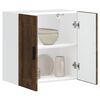 vidaXL Kitchen Wall Cabinet Smoked oak Engineered wood
