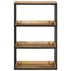 vidaXL Bookcase Brown 70 x 35 x 110 cm Solid Mango wood