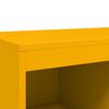 vidaXL Highboard Mustard Yellow Cold-rolled Steel