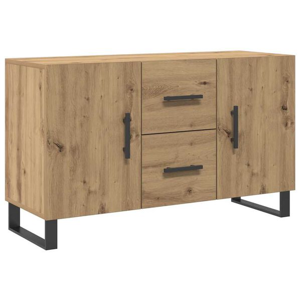 vidaXL Sideboard Artisan Oak Engineered Wood Medium Sideboard
