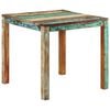 vidaXL Dining Table Multicolor Reclaimed wood Medium Durable