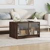vidaXL Coffee Table Brown oak Engineered wood Medium Coffee Table