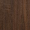 vidaXL Book Cabinet Brown oak Engineered wood 31.5 in x 9.4 in x 24.8 in