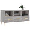 vidaXL TV Cabinet Grey Sonoma Engineered Wood 40.2 x 14.2 x 19.7 in