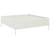vidaXL Garden Raised Bed White Steel Medium Outdoor Garden Raised Bed