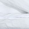 vidaXL Duvet Cover Set White Microfiber fabric (100% polyester)