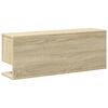 vidaXL Wall Cabinet Sonoma Oak Engineered Wood Medium Storage