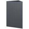 vidaXL Garden Planter Anthracite Steel Medium Planters Garden Planter