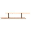 vidaXL Wall-mounted TV Shelf Old wood Engineered wood Medium