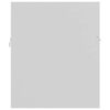 vidaXL Bathroom Furniture Set White Engineered wood Standard size