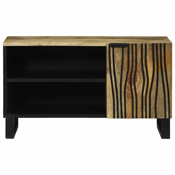vidaXL TV Units Brown 31.50 x 12.99 x 18.11 in Engineered wood