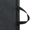 vidaXL Retractable Pet Gate Black 32.5"x49.2"