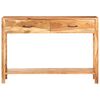 vidaXL Sideboard 43.3"x11.8"x29.5" Solid Acacia Wood