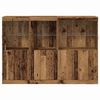 vidaXL Sideboard Old wood 142.5 x 37 x 100 cm Engineered wood