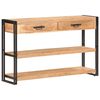 vidaXL Sideboard 47.2"x11.8"x29.5" Solid Acacia Wood
