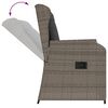 vidaXL Garden Lounge Set Grey and Brown