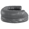 vidaXL Dog Bed Grey Faux leather (100% polyurethane) 29.5 x 20.9 in