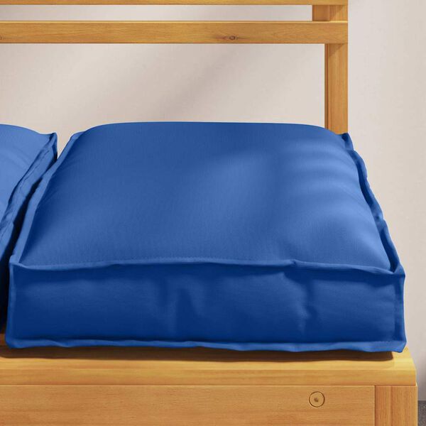 vidaXL Cushion 4 pcs Royal Blue 15.75 x 15.75 x 3.15 in Oxford Fabric