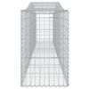 vidaXL Gabion Basket Set of 25 Silver Galvanized iron Large Durable