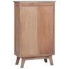 vidaXL Highboard Recycled Teak Brown Solid Teak Wood 23.6x11.8x39.4 in
