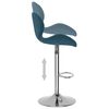 vidaXL Bar Stool Set of 2 Blue