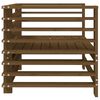 vidaXL Garden Chair Honey brown Solid pine wood, Plywood slats