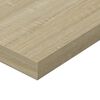 vidaXL Shelf Set of 8 Sonoma Oak Engineered Wood Small Simple