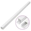 vidaXL Cable Trunking 3.9"x2.4" 32.8' PVC