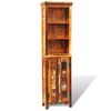 vidaXL Book Shelf Multicolor reclaimed wood Reclaimed solid wood