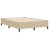 vidaXL Bed Frame Grey Green 55.1" x 78.7" Corduroy fabric