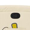 vidaXL Massage Recliner Chair Cream