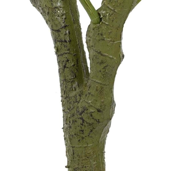vidaXL Artificial Olive Tree Green Polyethylene trunk, fiber leaves Medium