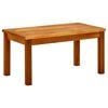 vidaXL Coffee Table Natural Acacia Solid Acacia Wood Small Durable