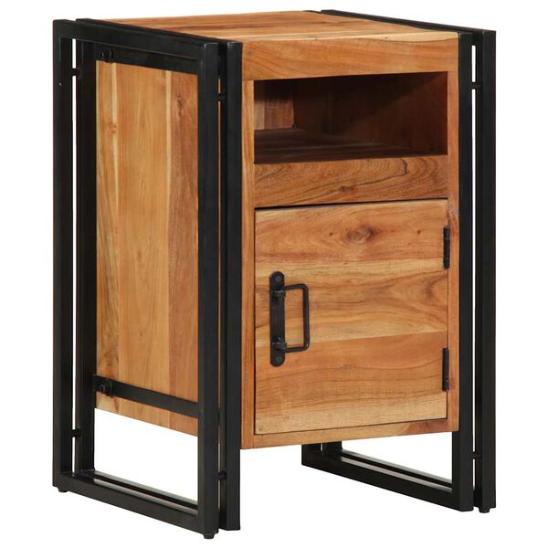 vidaXL Bedside Cabinet 40x40x59 cm Solid Wood Acacia