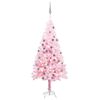 vidaXL Artificial Christmas Tree Pink PVC Artificial Christmas Tree